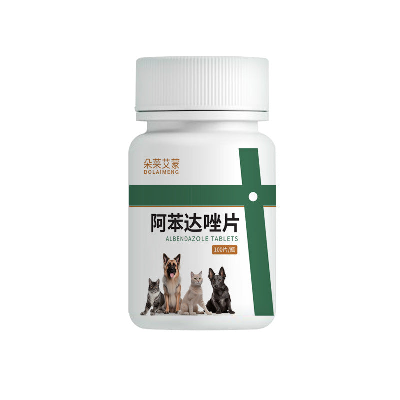 Dog Cat Internal Parasite Treatment Tablets